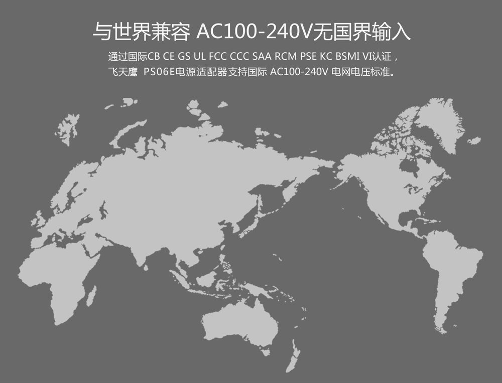 5V1A 美規電源適配器