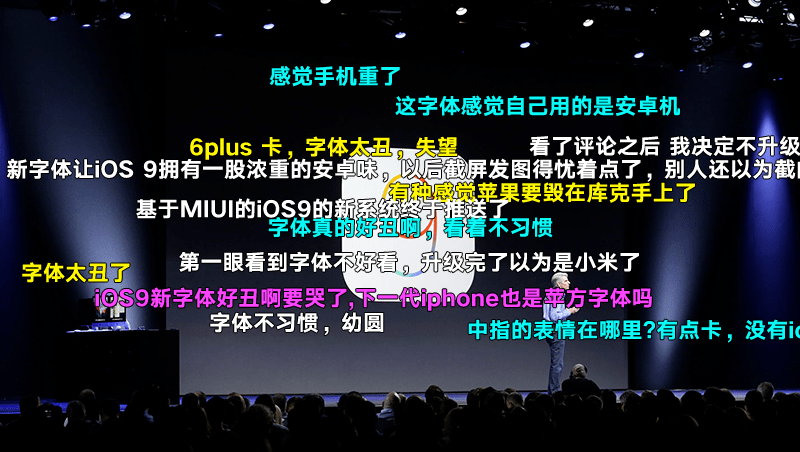 字體設計 創意字體設計 IOS 9字體