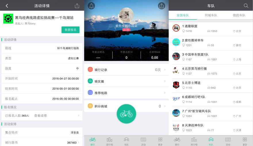 黑鳥單車 互聯網體育 互聯網體育創業