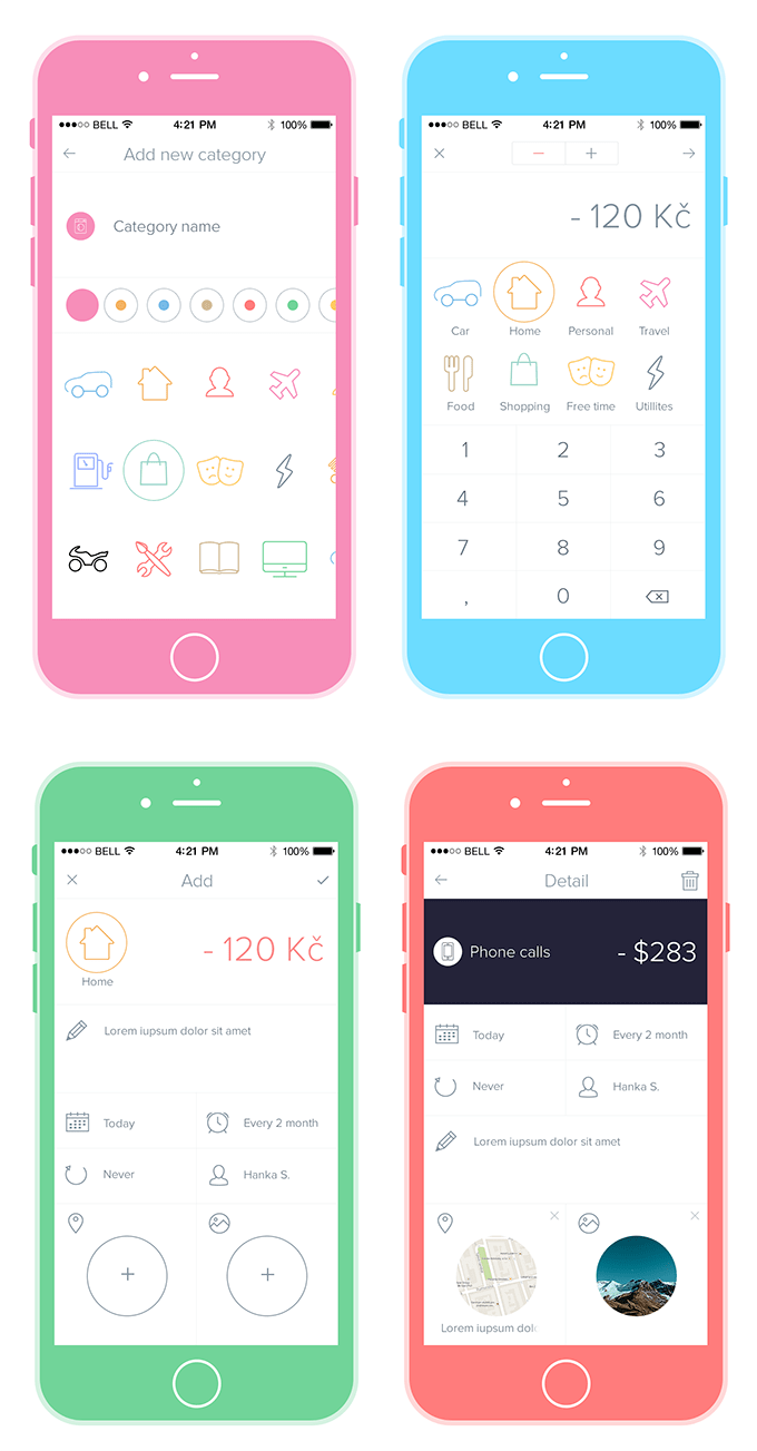 App界面設計 APP設計案例 移動App設計 APP設計欣賞